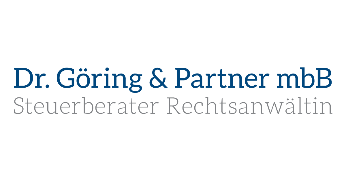 Dr. Göring & Partner mbB Steuerberater Rechtsanwältin